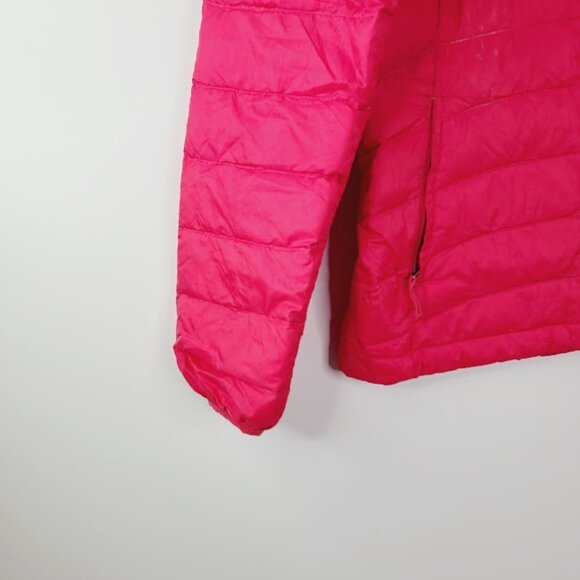 Patagonia Girl's Pink Long Sleeve Winter Padded Puffer Jacket Size L - Picture 4 of 6